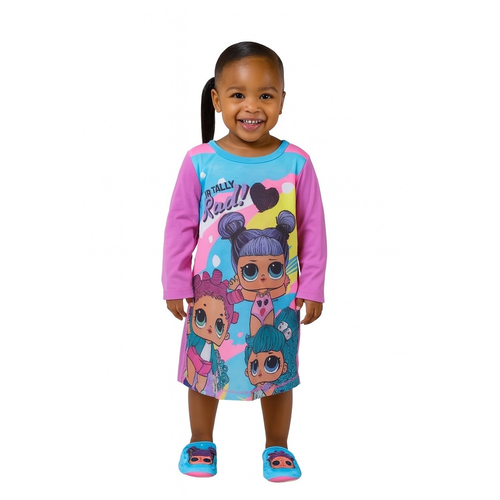 LOL Surprise Girls' Nightgown‎ Pajama Dress – Size 4/5
